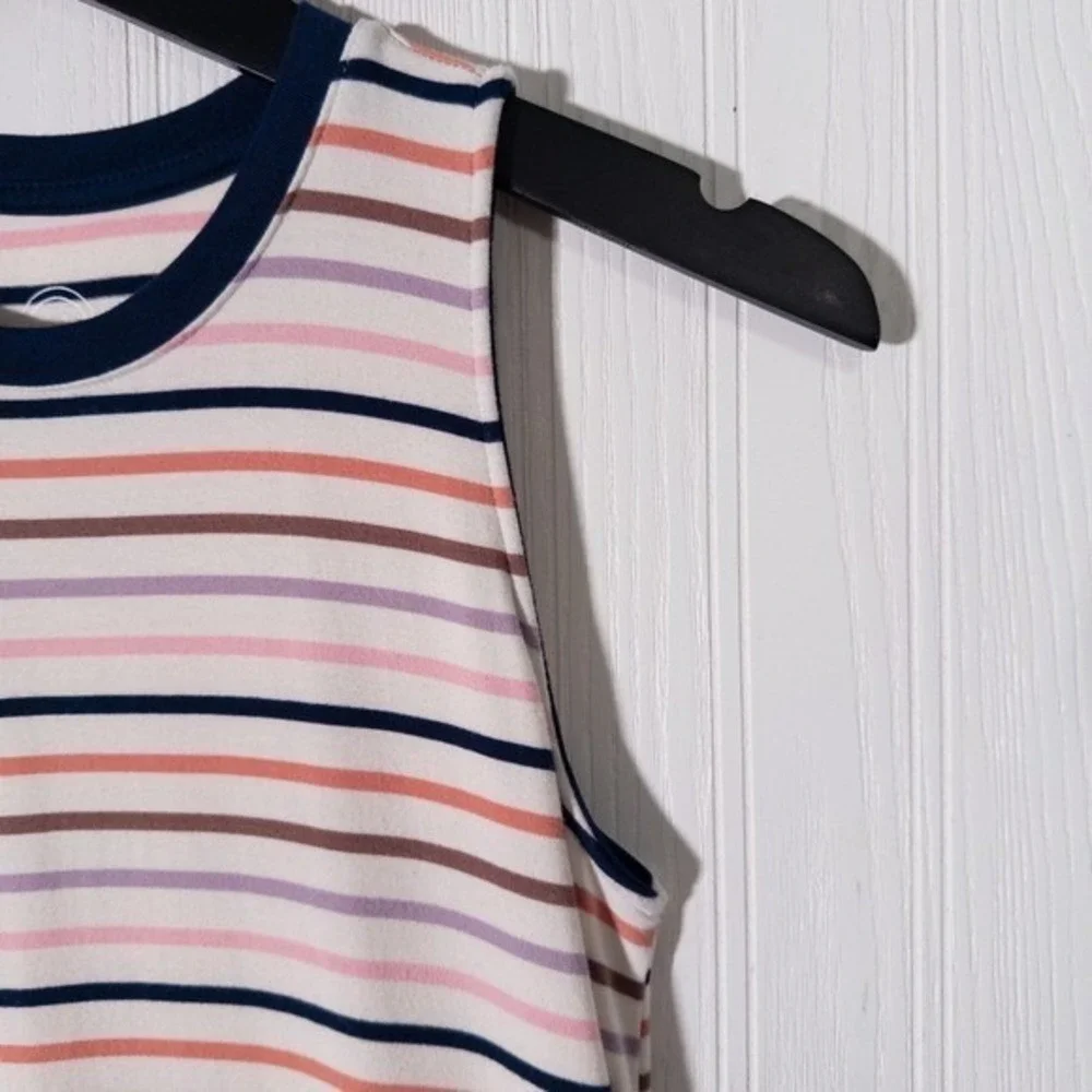 Wonder‎ Nation Striped Tank Dress Girls XL 14-16 Preppy Nautical Coastal Beachy